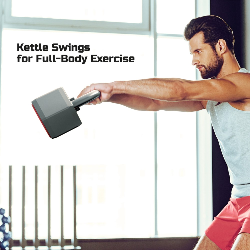 Adjustable Kettlebell for Home Gym, 25-40 Lbs Weights, Office Work Out