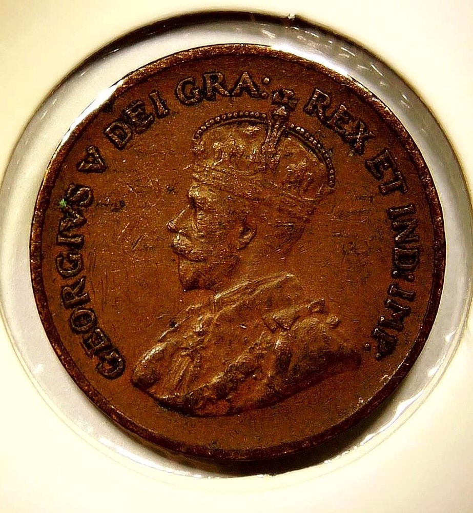 1932 Canada Small Cent King George V