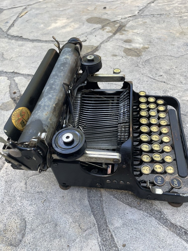 Corona No 3 Special Folding Model Typewriter Ca. 1911