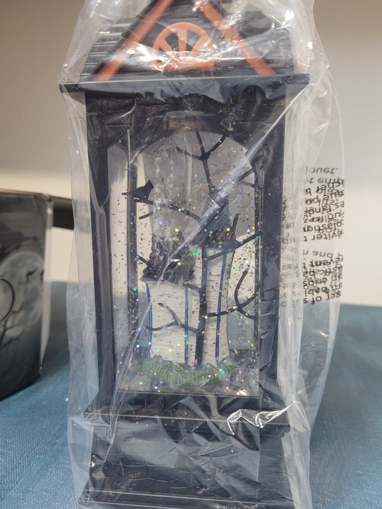 Halloween Snow Globe Lantern Decoration