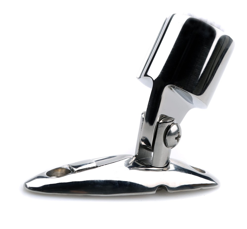 Mxeol Bimini Swivel Mount Quick Release Hinge Stainless average, Silver 2PCS
