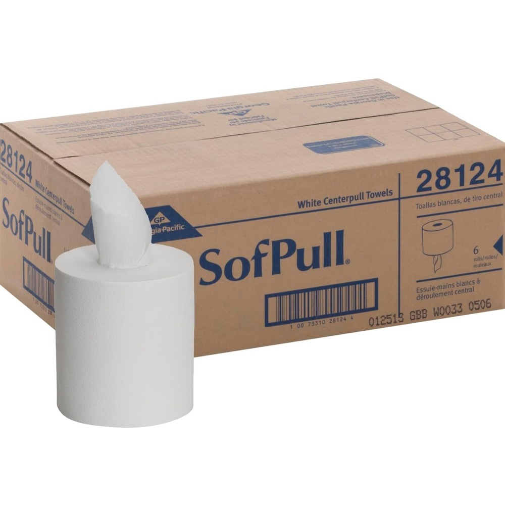 SofPull Centerpull Regular Capacity  Paper Towel, White, 28124, 324 Sheets Pe...