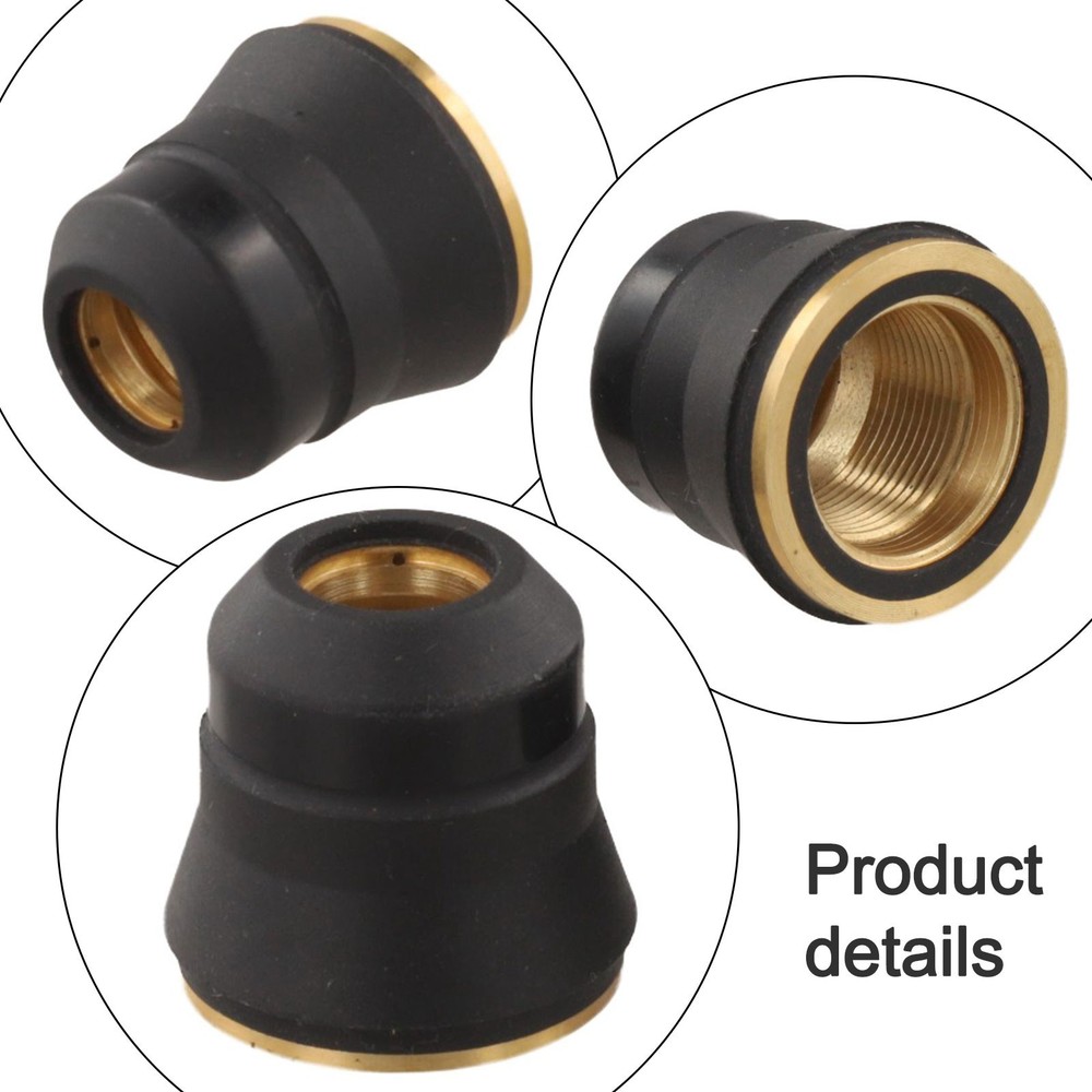 2PCS Plasma Shield Cap Kit Compatible with S45 Cutting Torch Model PC0116