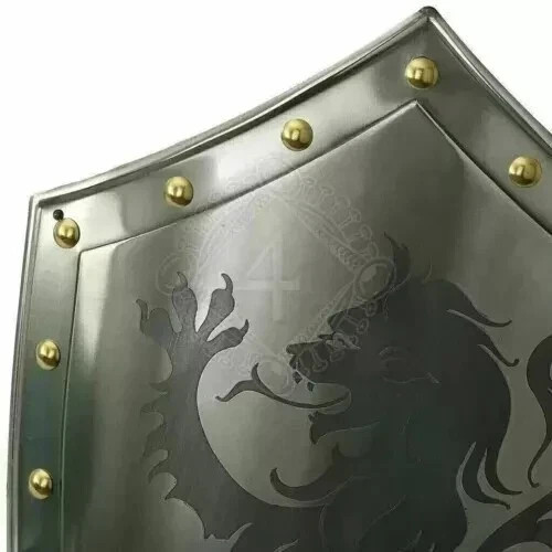 Medieval Dragon Warrior Templar Shield Medieval Knight Armor Shield