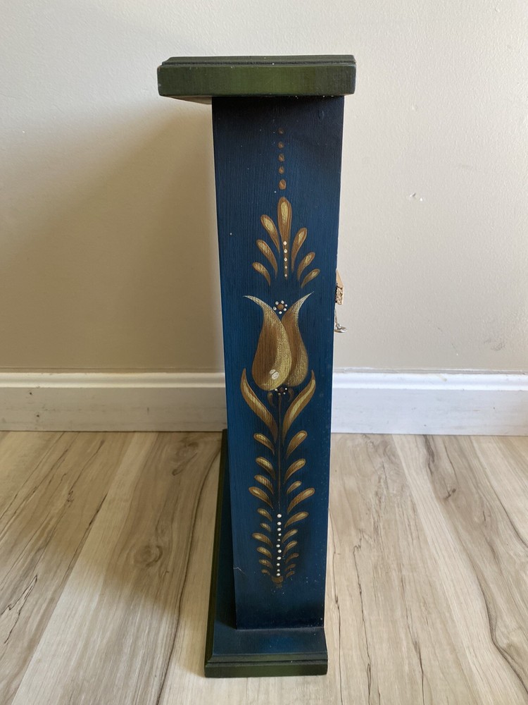 Hand Painted Folk/country Clock