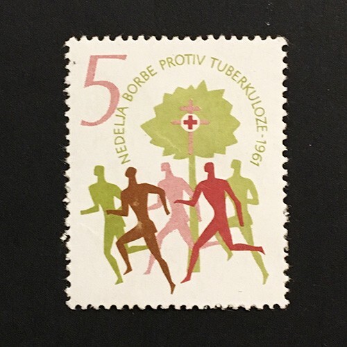 Yugoslavia 1961 MNH ** red cross tuberculosis