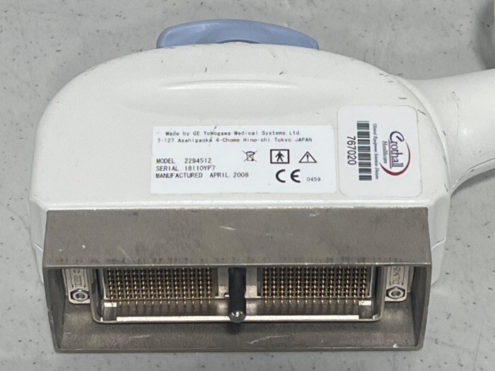 GE Linear Array Transducer Probe, Model: M12L