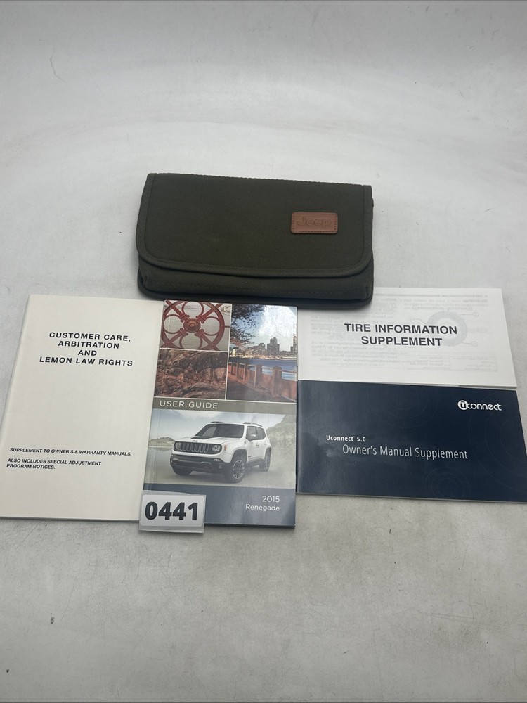 2015 Jeep Renegade User Guide