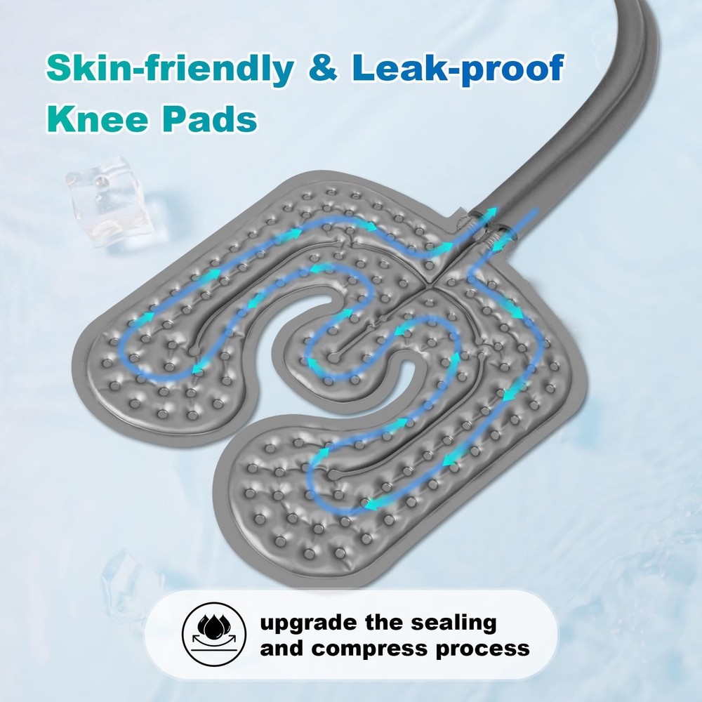 Cold Therapy Machine with Programmable Timer 9 QT Ice Therapy Machine for Kne...