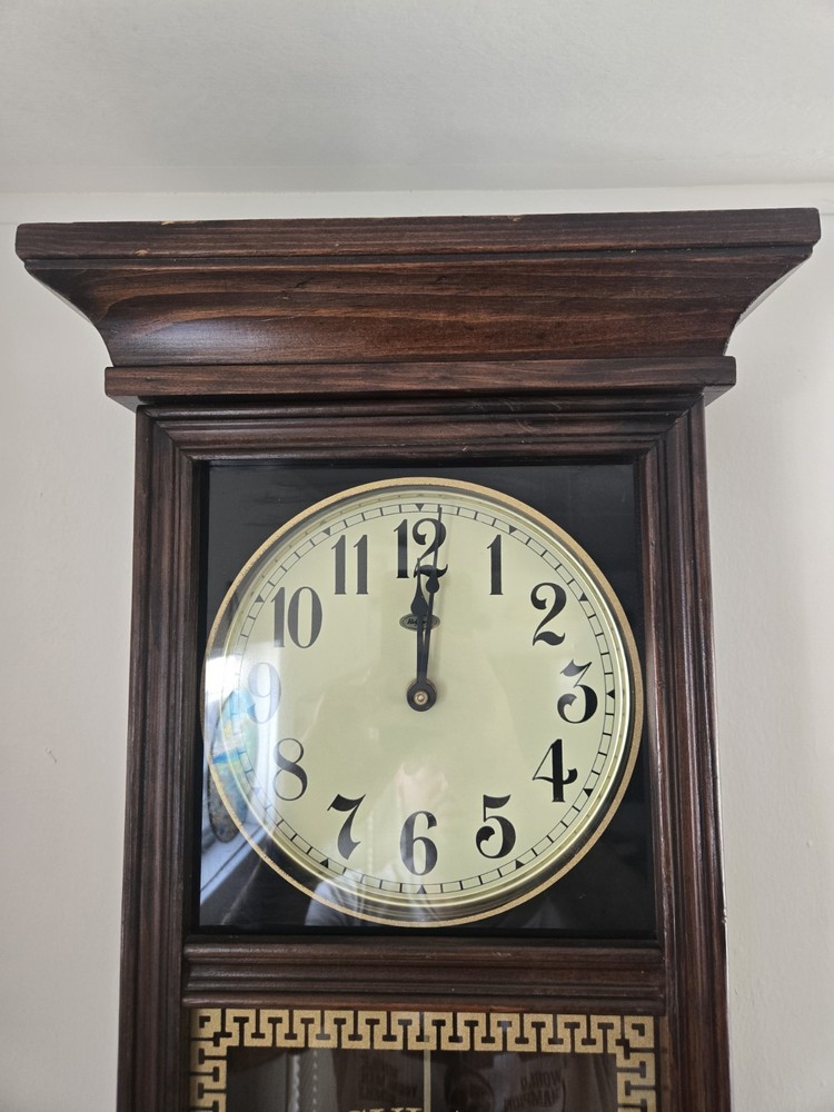 Vintage Ridgeway Regulator Wall Clock