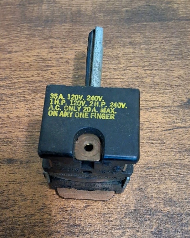 Hart OAK-249 Selector Switch PAT. 2659792