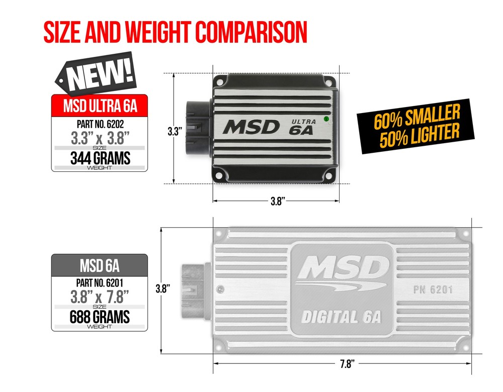 MSD 62023 Ultra 6A Ignition Control