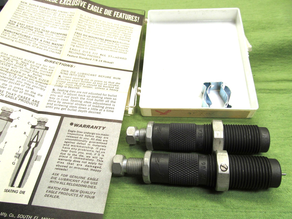 Eagle Reloading Die Set for .25-06 Rifle Cartridge