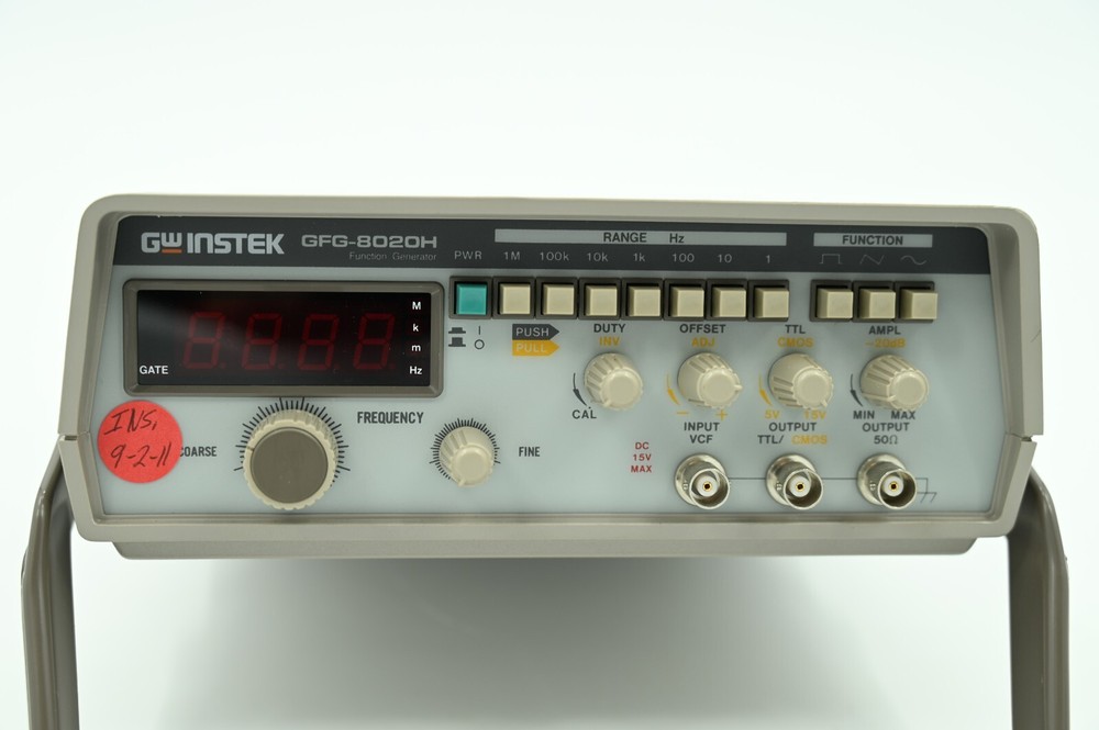 GW Instek GFG-8020H 2Mhz Function Generator