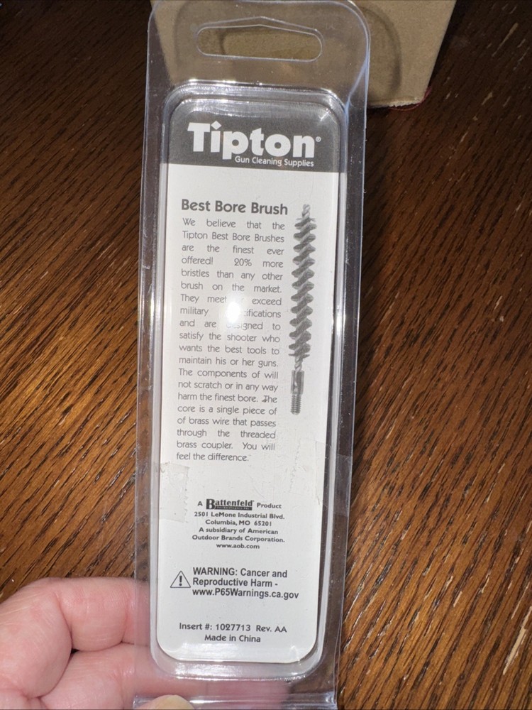 Tipton 868556 Best Bore Brush Set .30/.32 3 Pack