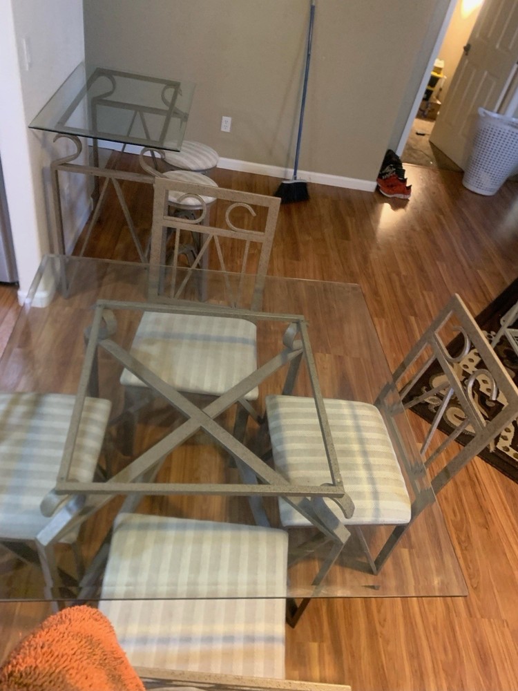 Dinner Table With Bar Table
