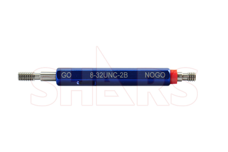 SHARS 8-32UNC Thread Plug Gage GO and NO GO Class 2B NEW !