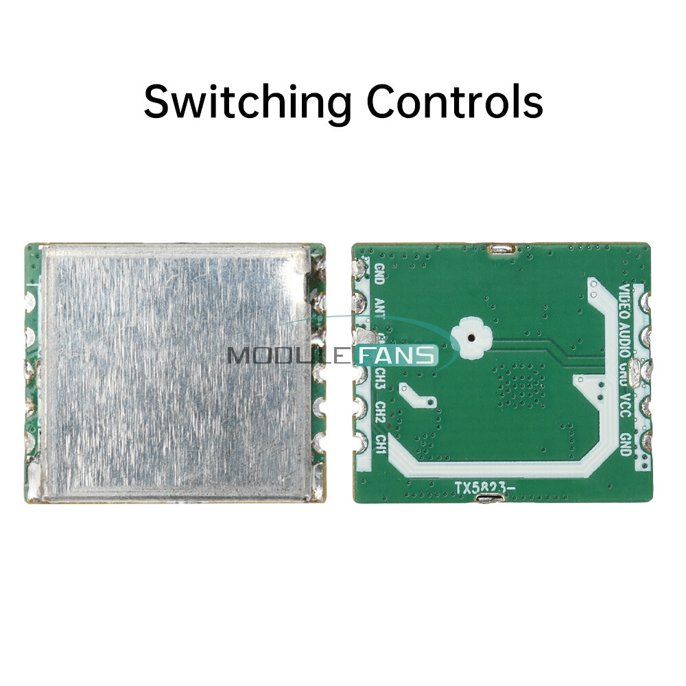 5.8G FM Audio Video Wireless Transmitter Module 8-channel Transmission Board