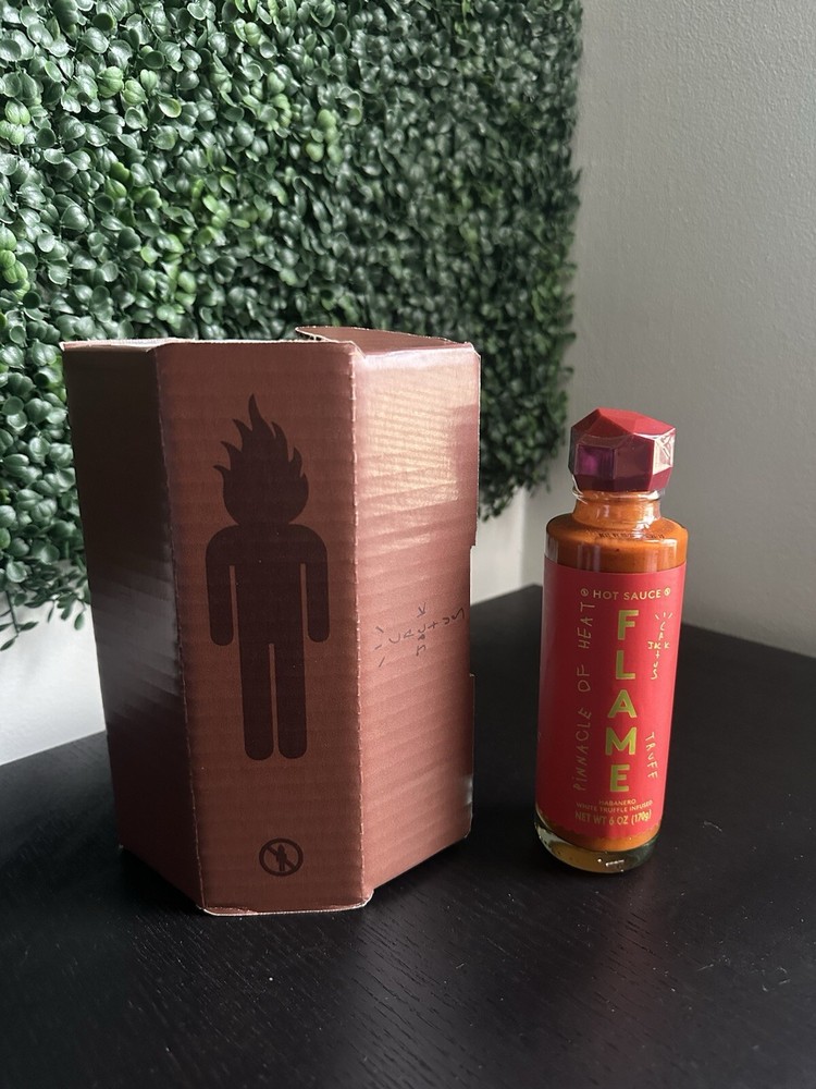 Travis Scott x Truff Complex Con Exclusive Limited Hot Sauce Bottle