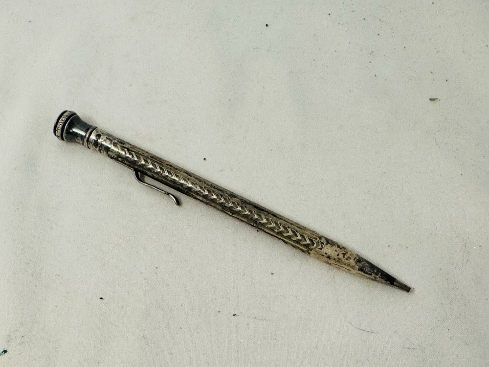 Old Vintage Silver Tone Wahl Ever Sharp Mechanical Pencil Writing