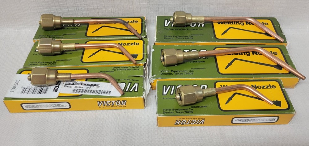 Victor Welding Nozzle Lot, 7 Total