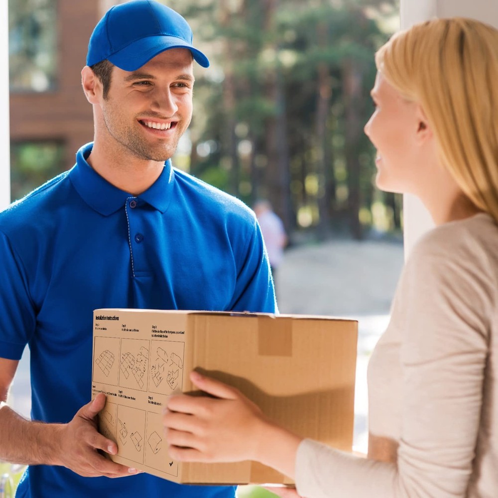 WIFTREY 7x5x4 White Shipping Boxes 25 Pack for Small - 25 Pack,