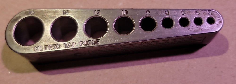 Big Gator Tools Metric Tap Guide