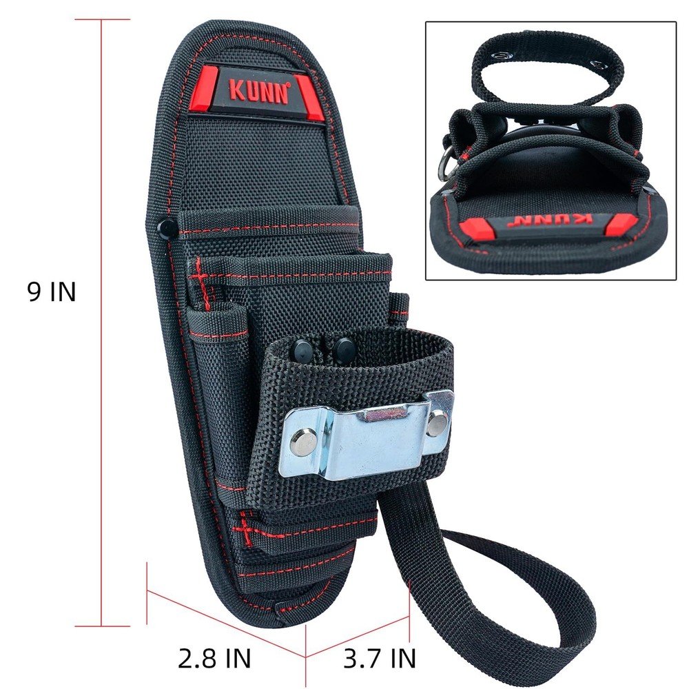Small Tool Pouch with Belt ClipMini Work Tool Organizer Holder