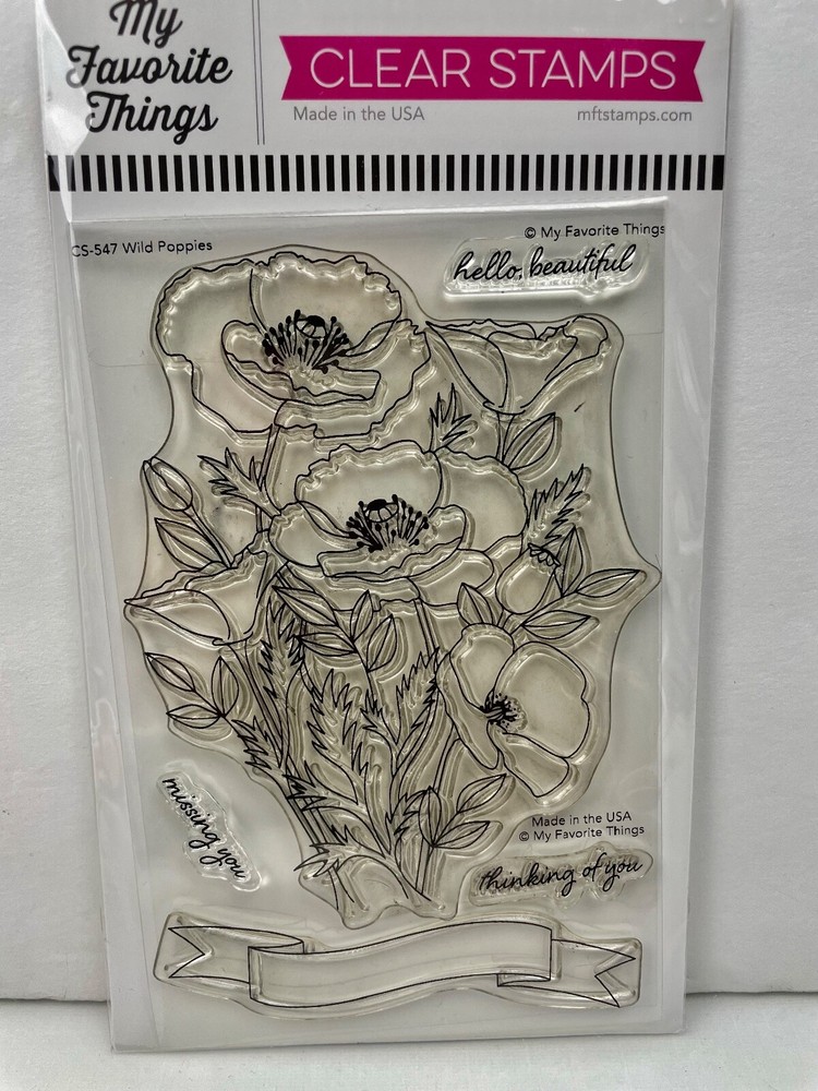 My Favorite Things Clear Stamps