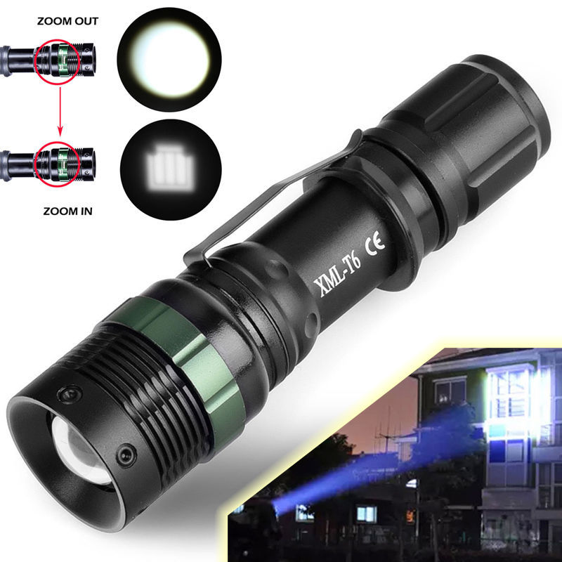 Headlight Headlamp 18650 Torch Flashlight/Charger USA