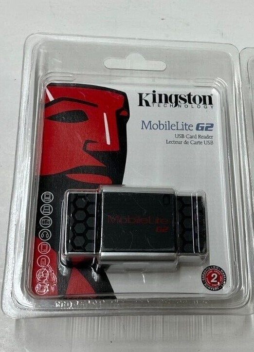 New Kingston Flash Card Reader MobileLite G2 USB 2.0  FCR-MLG2 Unraid