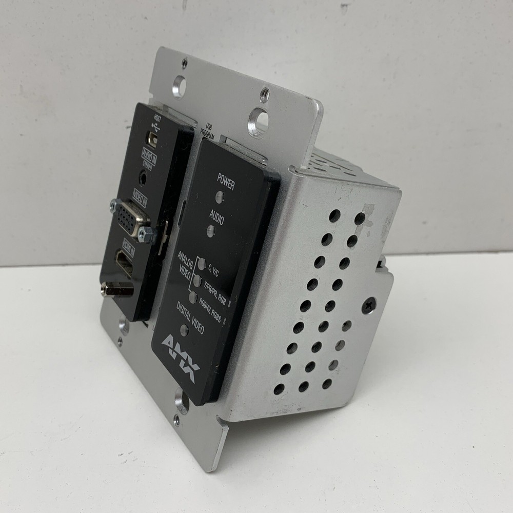 AMX FG1010-325-BL AVB-DWP-TX-MULTI-DXLINK-BL Multi Format Wallplate Transmitter
