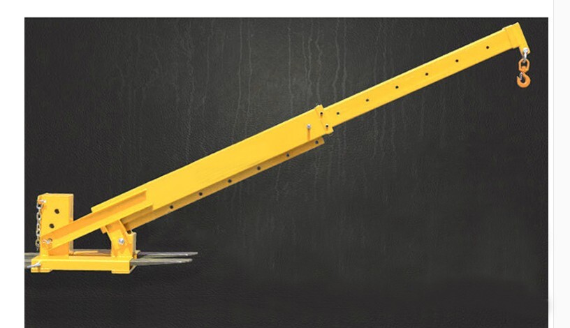 6600lbs Loading Forklift Mobile Crane, Forklift Extension Attachments Crane