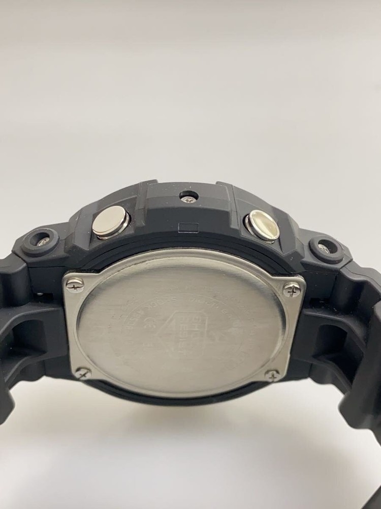 CASIO solar watch digital analog rubber BLK BLK SS GAW 100B