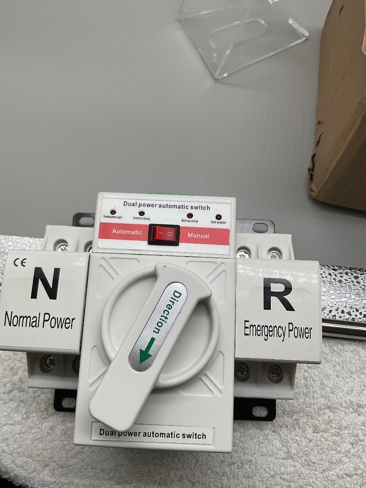 Mini Dual Power Automatic Transfer Switch Q2-63 /2 63A Automatic Transfer Switch