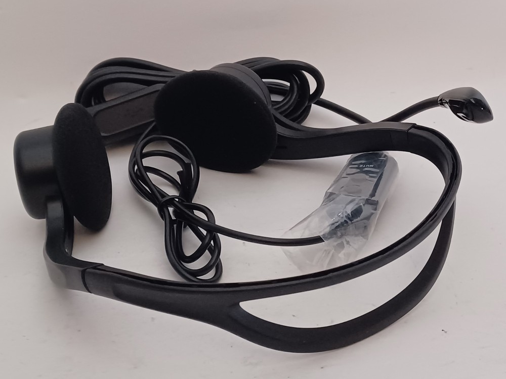 3A Logitech 960 USB Computer Headset M/N A00091