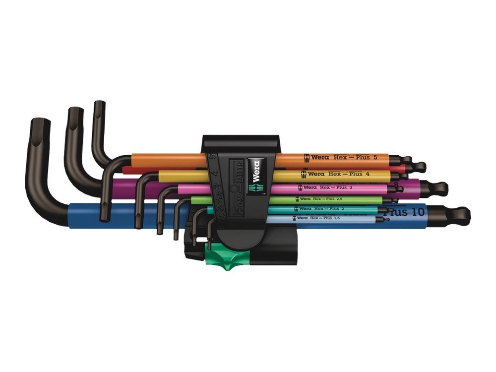 Wera 950 Spkl9 Hex-plus Hex Key Set Hex Key Set 05073593001