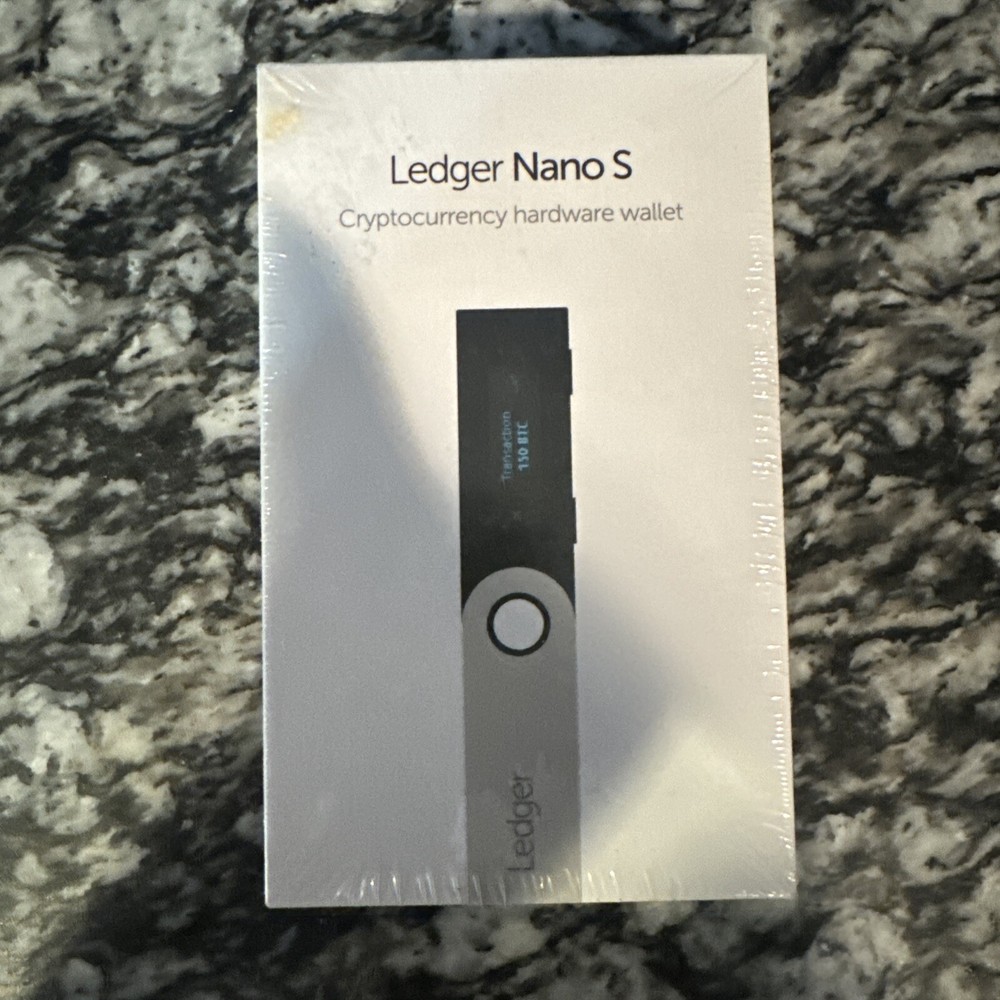 Ledger - Nano S Crypto Hardware Wallet - Bluetooth