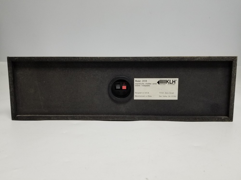 KLH 2410 Center Channel Speaker