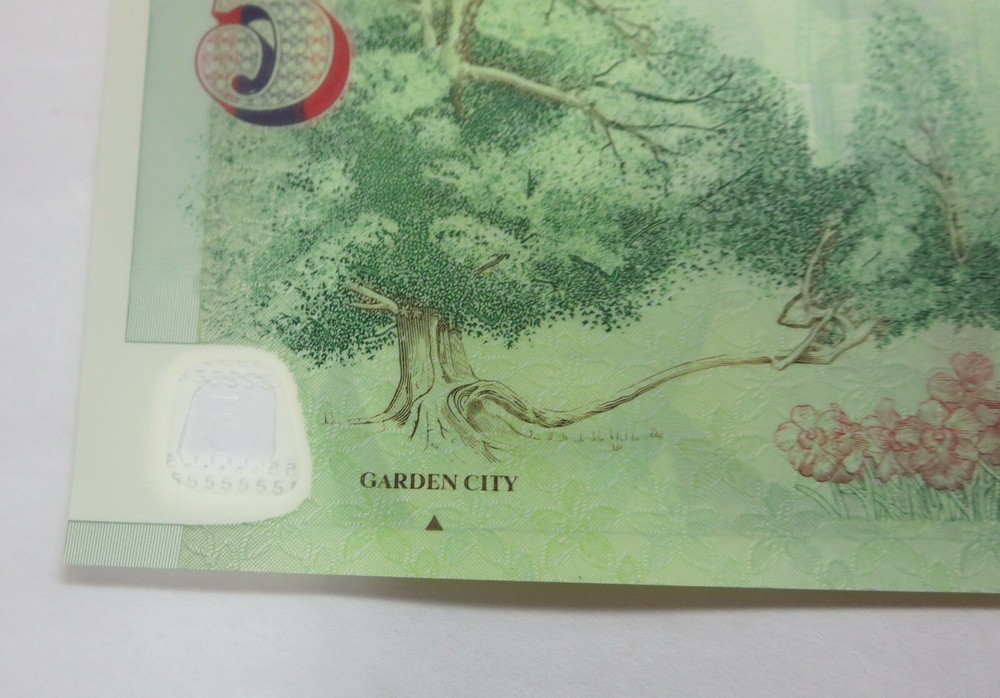 10 Singapore $5 Five dollars polymer notes UNC uncirculated 2015 2016 series