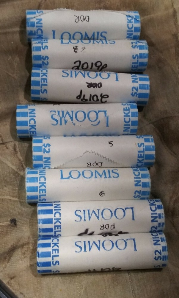 2019 P JEFFERSON NICKEL ROLL ********** Error enders **********