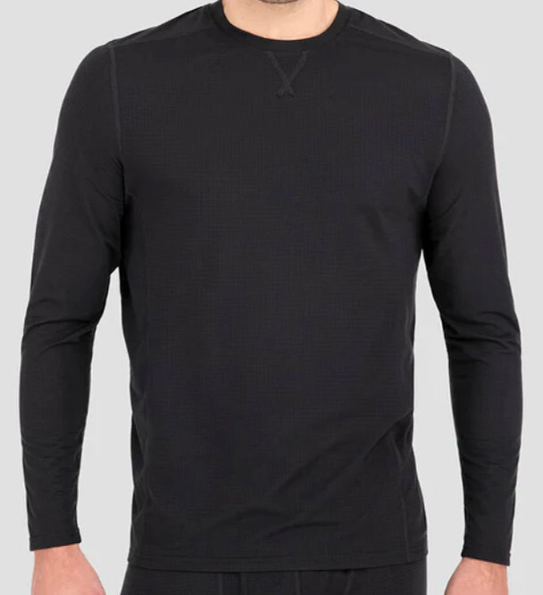 Terramar 1.0 Transport Lightweight Thermal Crew Baselayer Pullover Men's Medium