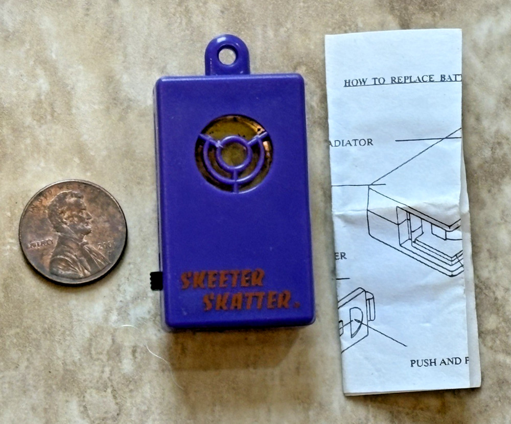 Vintage Electronic Mosquito deterrant - Skeeter Skatter - Works