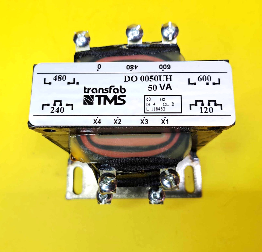 ⚡TRANSFAB DO 0050UH CONTROL TRANSFORMER SINGLE-PHASE OPEN TYPE GENERAL PURPOSE⚡