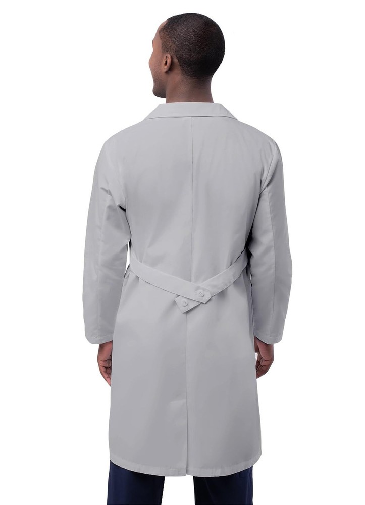 Adar Universal Unisex Lab Coats - Classic 39" Lab Coat 44 Silver Gray