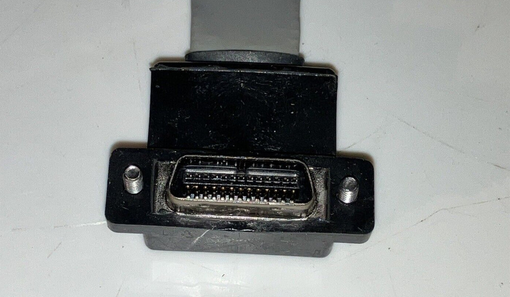 Cam Link Ribbon 8" Cable Extension - Right-Angle to Panel Bulkhead, Low Profile