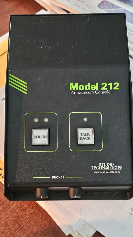 Studio Technologies Model 212 Sportscaster Console
