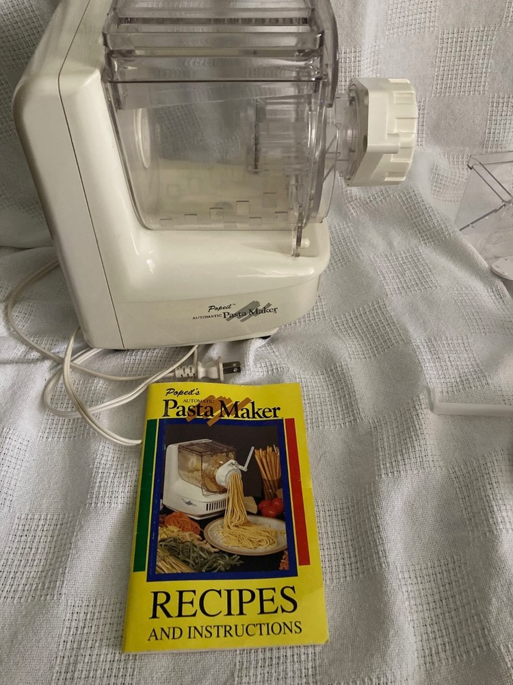 Popeil Automatic Pasta Maker Machine Model P400 + Accessories
