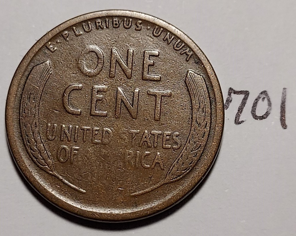 1921-S Lincoln Wheat Cent #701