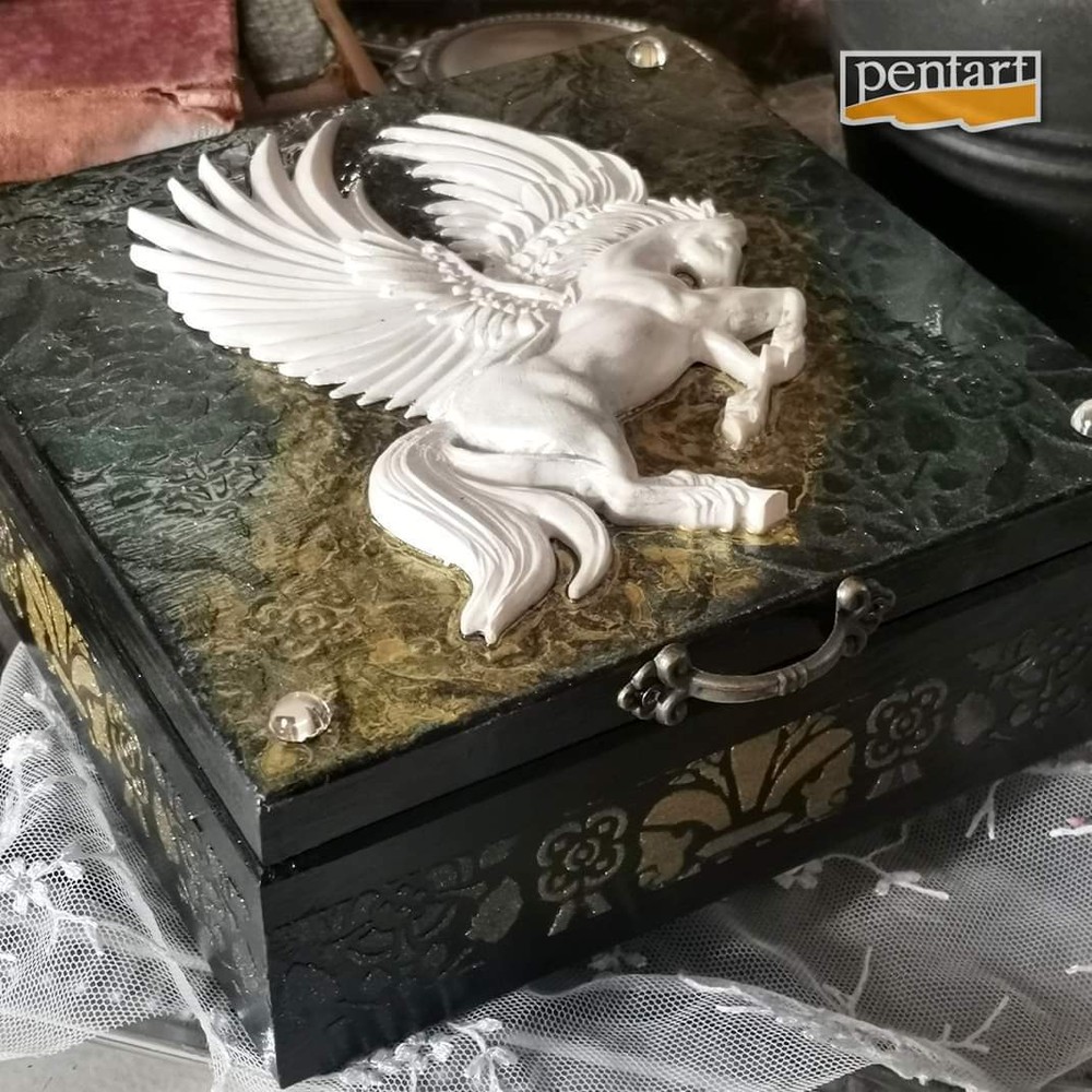 Gold | Shimmer Deluxe Paint Paste 100ml | Pentart